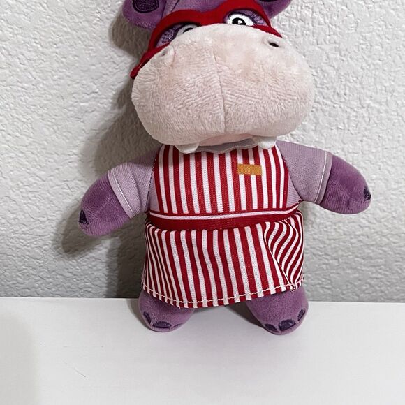 Disney Store Doc McStuffins Nurse Hallie Hippo 8" Plush Toy Stuffed Animal - Picture 3 of 10